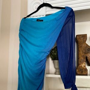 Dress for Home Coming or Prom size M Ombree with some Glitter